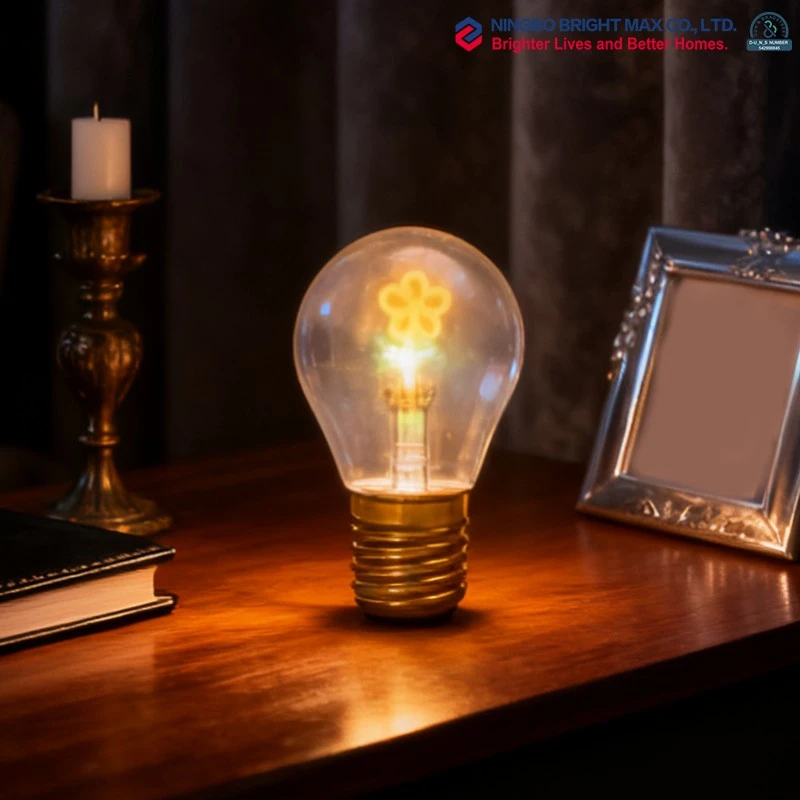 flower decorative table lamp